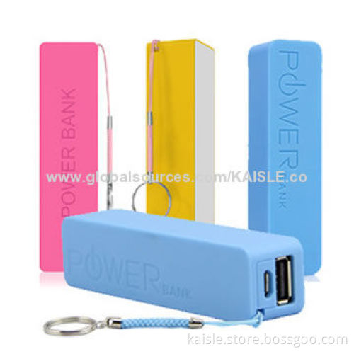 Perfume Power Banks with 2,600mAh Capacity, 5V at 1A Input